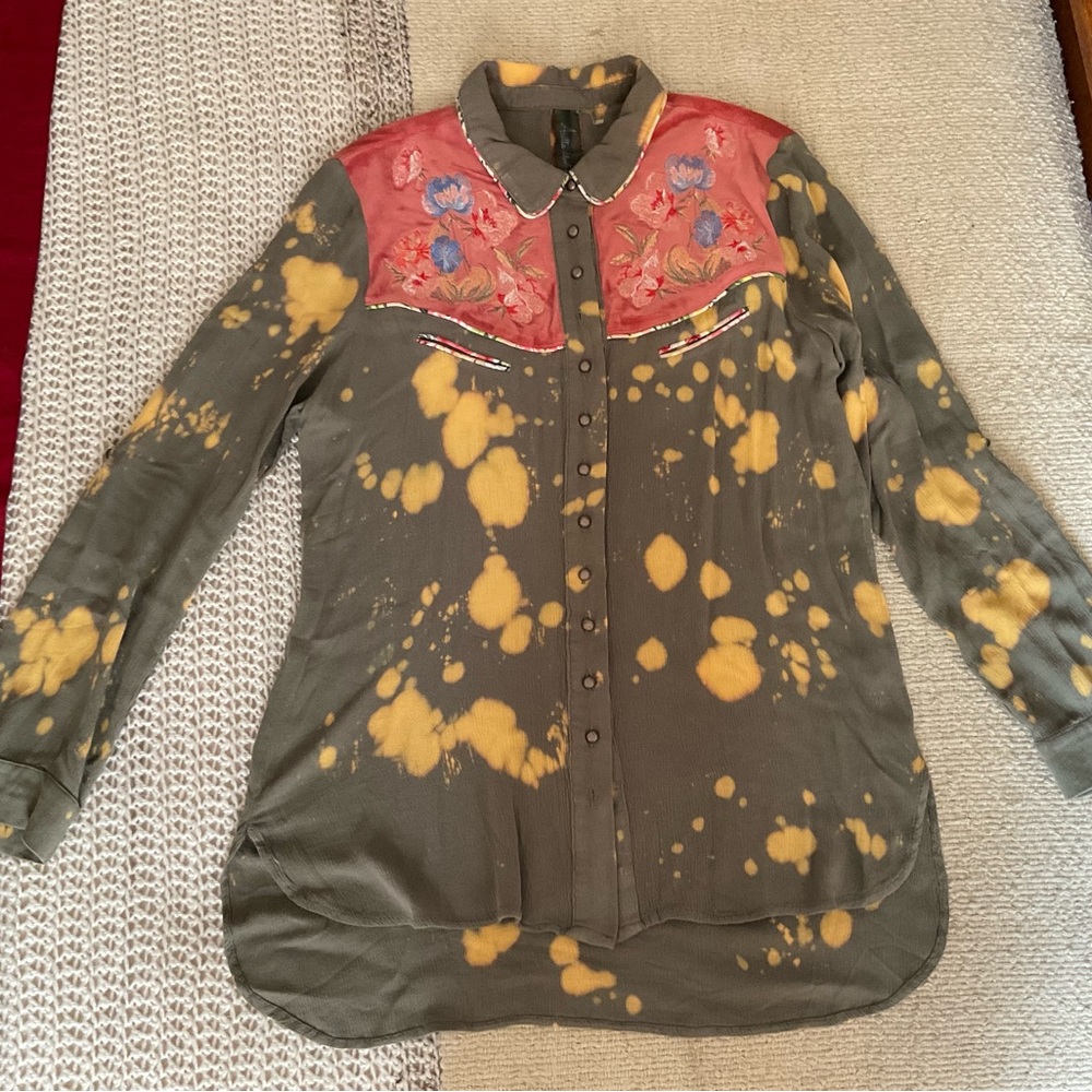 Aratta Silent Journey Western Blouse